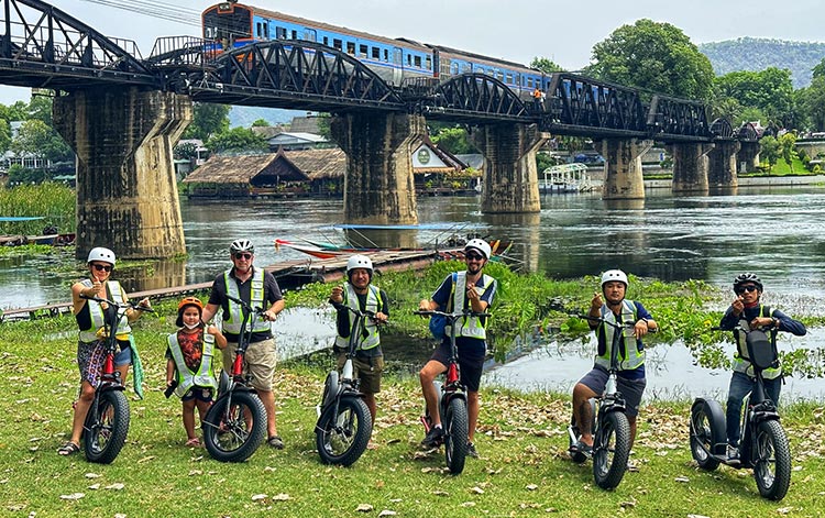 excursions tours à  Kanchanaburi